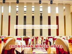 Wooden Finish Movable Partition Wall for Office