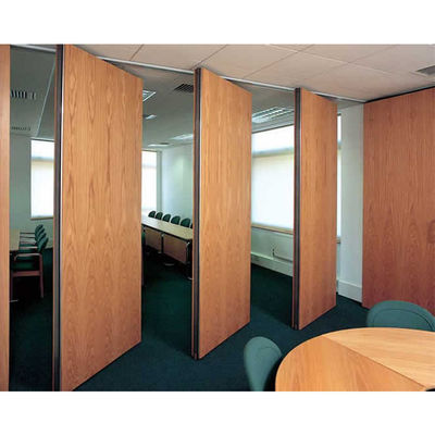 Buy Wooden Finish Movable Partition Wall Framed Construction for Office online manufacture