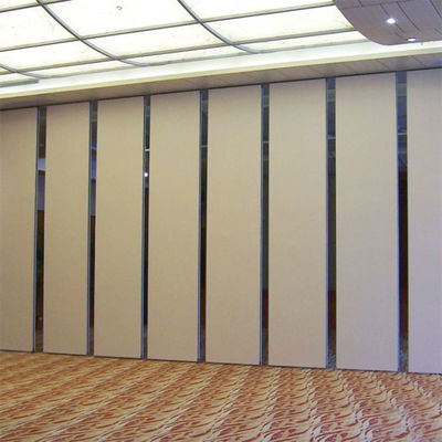 Buy Moveable Soundproof Acoustic Sliding Folding Partition For Exhibition Hall online manufacture