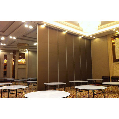 Buy 105CM SoundProof Movable Partition Wall Panels Wood Fiber For MultiFunction Room online manufacture
