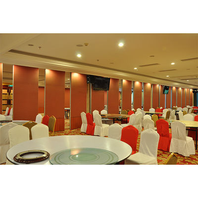 Buy Wood Partition Wall Panel , Operable Partition Wall For Restaurant online manufacture