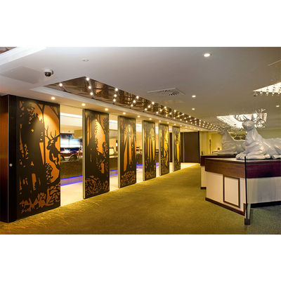 Buy Conference Room Folding Panel Partitions , MDF Material Stylish Partition Walls online manufacture