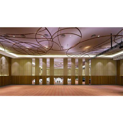 Buy Operable Movable Partition Wall 105CM Thickness Hotel Partition Wall For Banquet Hall online manufacture