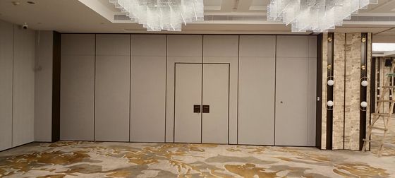 Buy Modern Sliding Office Partition Walls Sound Insulation Melamine Surface Hanging online manufacture