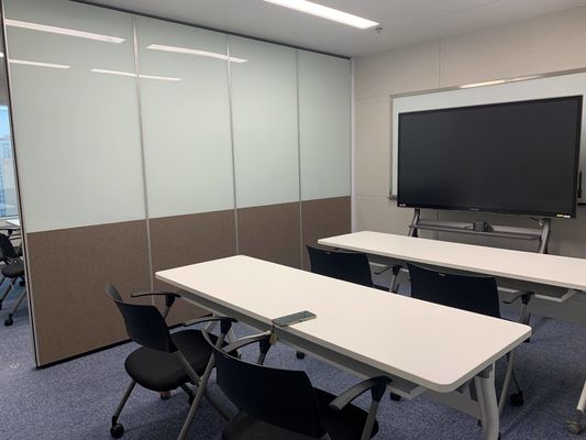 Buy Customized Operable Partition Wall System / Acoustic Folding Partitions For Meeting Room online manufacture