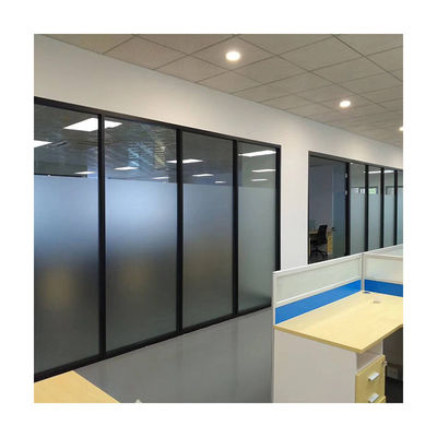 Good price Top Supported Manually Operated Office Glass Partition Wall with Convenient Operability and Tempered Glass online