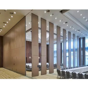 Buy Convention Center Operable Partition Walls Movable Soundproof With Soft Fabric Finish online manufacture