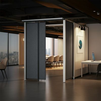 Buy Offices / Meeting Spaces Sound Proof Partitions With Dupont POM Rollers online manufacture