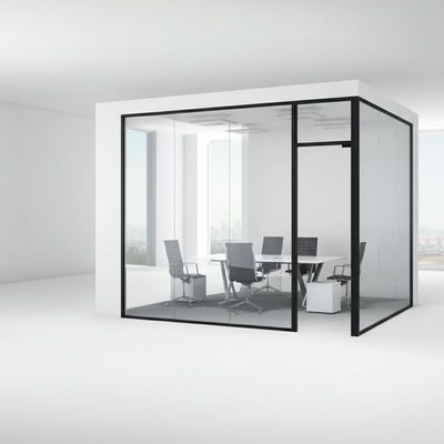 Good price German Partition Technology Double Layer Modern Frameless glass office partitions online