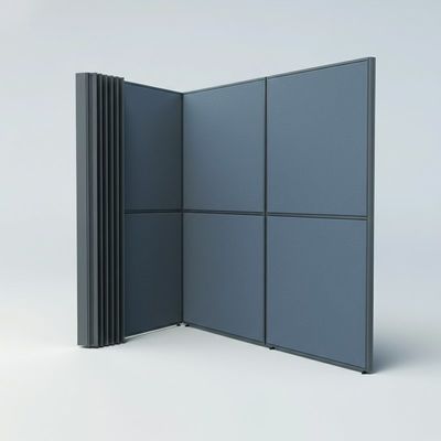 Buy Multiple Panels Office Partition Sound Insulation With Easy Manual Operation online manufacture