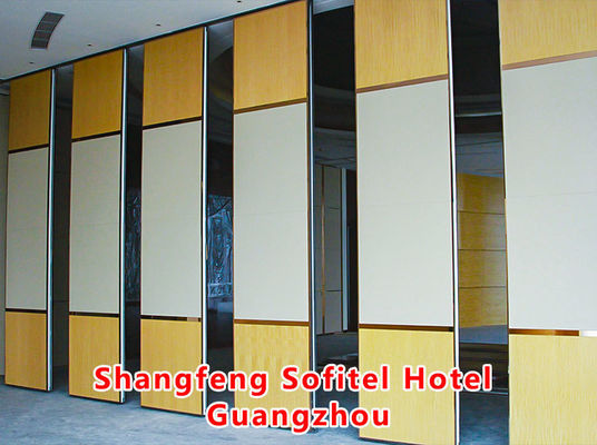 Good price Shangfeng Sofitel Hotel Guangzhou|Customized Movable Partition Wall with 89CM Thickness and STC Rating 42-56dB for Exhibition Office Halls and Convention Centers online