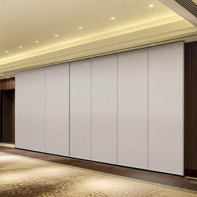 Good price Banquet Hall Acoustic Partition Wall with Magnetic Seal Concealed Panel Edge Profiles and Powered Operation Option online