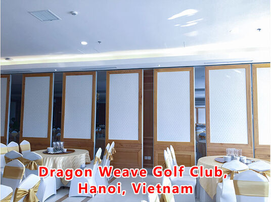 Good price Sliding Movable Partition Wall with Dupont POM Roller Magnetic Seal and Jack Lifting Mechanism online