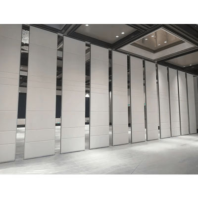 Banquet Hall Acoustic Movable Partition Wall On Wheels Design For Decoration
