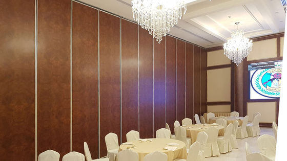 Flexible Acoustic Partition Walls Fireproof For Banquet Hall / Exhibition Hall
