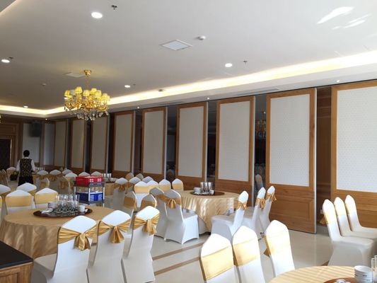 Soundproofing Movable Partition Wall Folding Operable Partitions For Banquet Hall