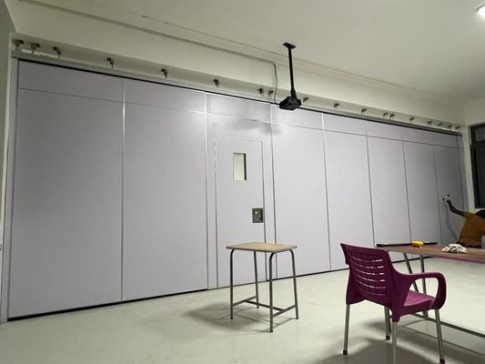 Movable Office Dividers Walls ,  Operable Panel Partitions MDF Finish