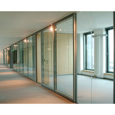 Exhibition Centers Aluminum Frame Glass Partition Wall For Panoramic system