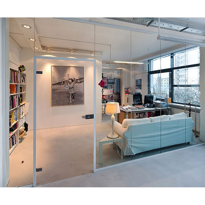 Good price Tempered Height Glass Folding Partition Walls Single Glazed For Panoramic online