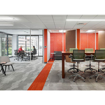 Good price Acoustic Office Glass Partition Wall with Wooden Finish and Stainless Steel 304# Accessories for Sound Insulation and Fire-Rated Safety online