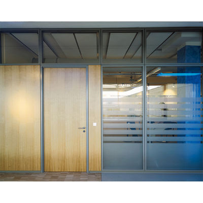 Good price Thickness 108mm 90mm Frameless Glass Partition Wall    For Conference Room online