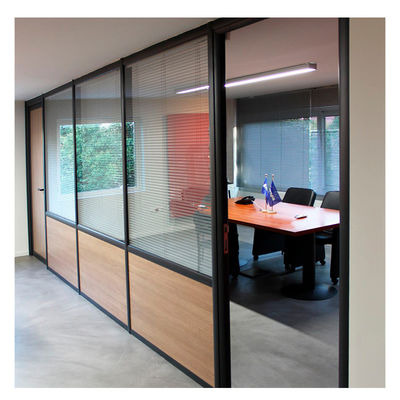 Good price AE Aluminum Single Glazed Partition Walls For Folding Sliding online