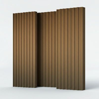 Acoustic Partition Wall Wooden  68cm Thickness Panel For Office Building