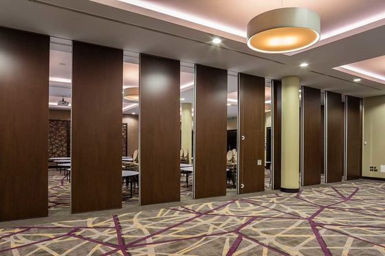 Acoustic up to 4 Meter High Operable Movable Partition Wall 68mm