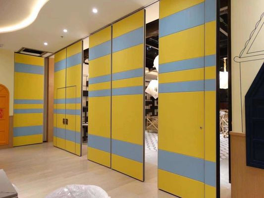 Commercial Folding Space Divider Operatable Acoustic Partition Wall