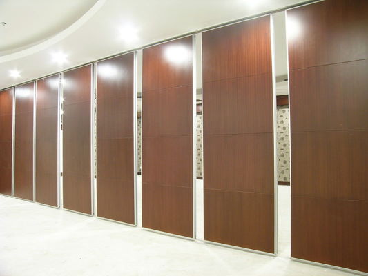 Movable Room Divider Operable Wall With Fabric MDF Hard Cover For Conference Room