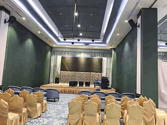 Good price Customizable Movable Partition Wall with 9mm MDF Magnesium Board and Up to 6M Height for Hotel and Meeting Room online