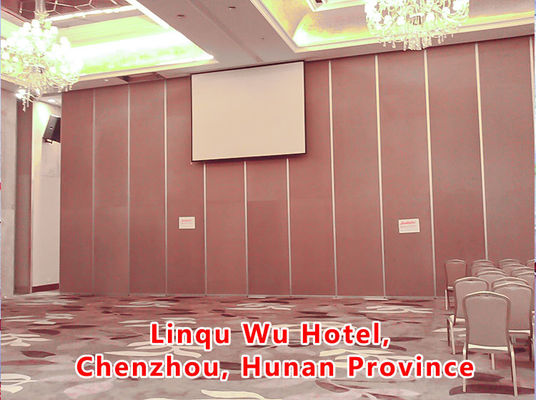 Good price Acoustic Movable Partition Wall with STC Rating 42-56dB and 6061-T6 Aluminum Frame online