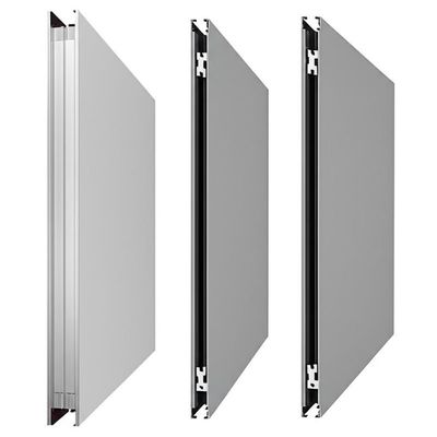 quality Fireproof Acoustic Partition Wall with 52 dB Sound Insulation and 6061-T6 Profile for Conference Rooms factory