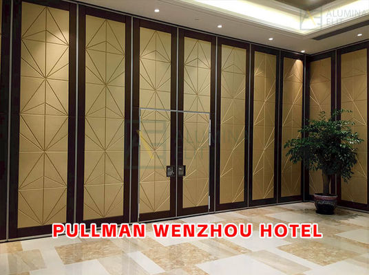 Good price Pullman Wenzhou Hotel：Modular Acoustic Movable Walls with 105CM Thickness 42-56dB STC Rating and 800N Sealing Power online