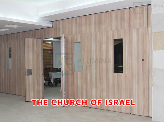 Good price The Church of Israel：285CM Thickness Wood Fiber Movable Partition Wall with 800N Sealing Power and 40N/m Magnetic Attraction online