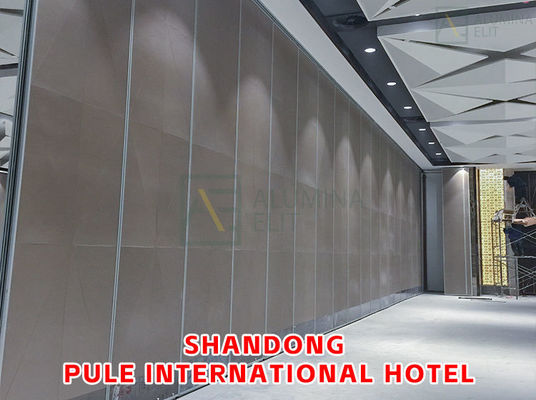 Good price Moveable Soundproof Acoustic Sliding Folding Partition Wall with Max 56dB Sound Insulation and 304 Stainless Steel for Exhibition Hall（For commercial use） online