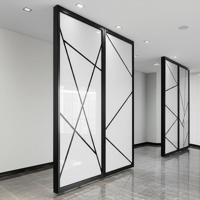 Good price Sliding Acoustic Partition Wall with Glass Finish Customizable Dimensions and OEM & ODM Design online