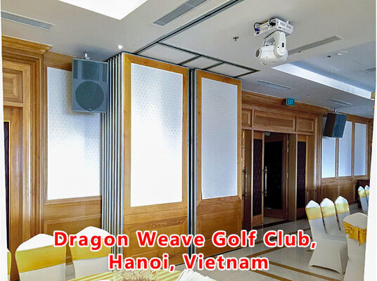 Good price Sliding Movable Partition Wall with Dupont POM Roller Magnetic Seal and Jack Lifting Mechanism online