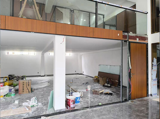 Good price Customized Soundproof Partition with 6061-T6 Profiles and Q235 Steel Frame for Office Spaces online