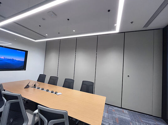 Good price Commercial-Grade Movable Partition Wall with Galvanized Square Tube Keel Fold-Away and Suspending Design online