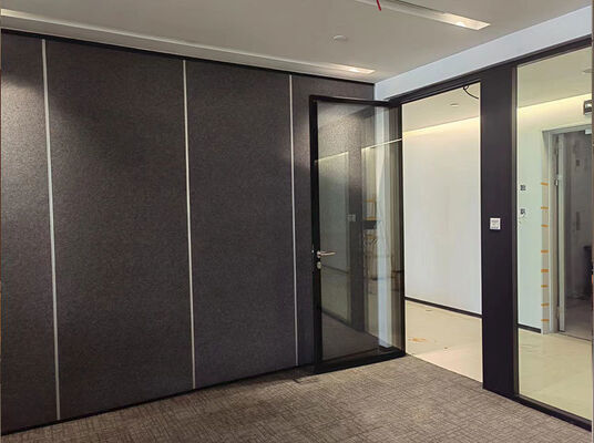 quality Flexible Sound Proof Partition with 52dB Insulation and 6061-T6 Aluminium Profiles for Office Buildings factory