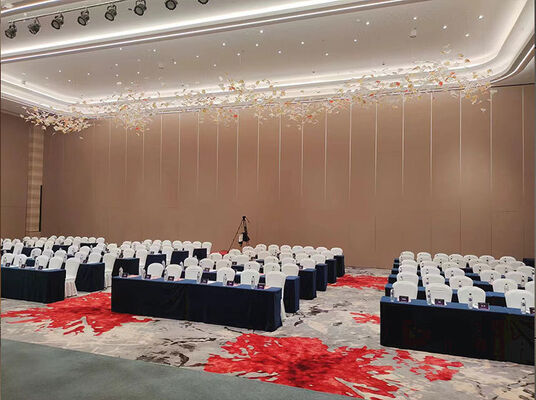 Good price Fold Away Acoustic Office Partitions with Q235 Steel Frame and 6061-T6 Profiles for Exhibition Halls online